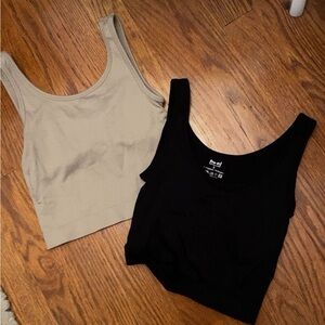 set of workout tops